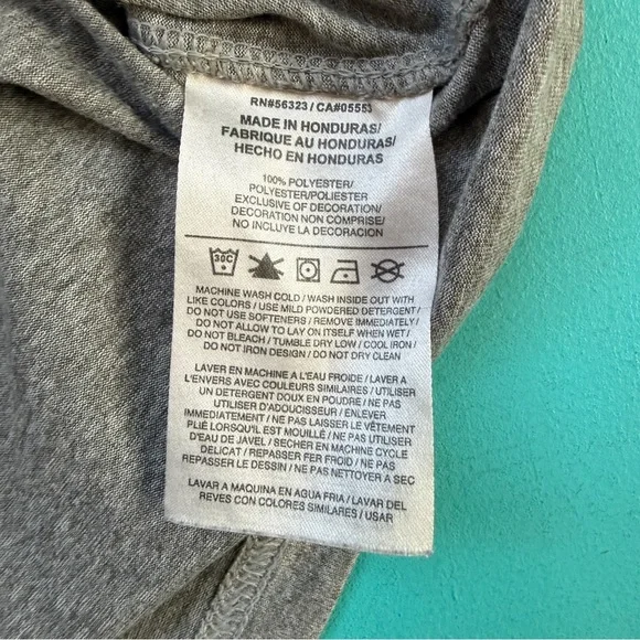 Nike Dri Fit Mens Tee Size XL Grey Gym Running Workout Athletic Sports Stretch - Picture 7 of 7